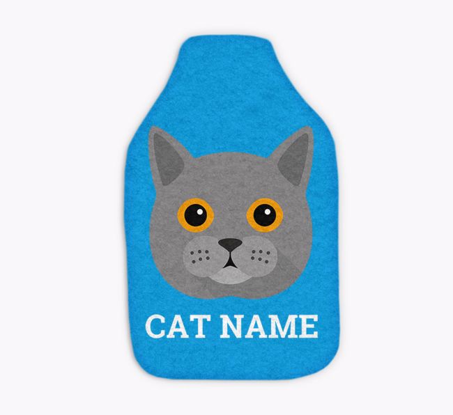 Name And Icon: Personalised {breedFullName} Hot Water Bottle